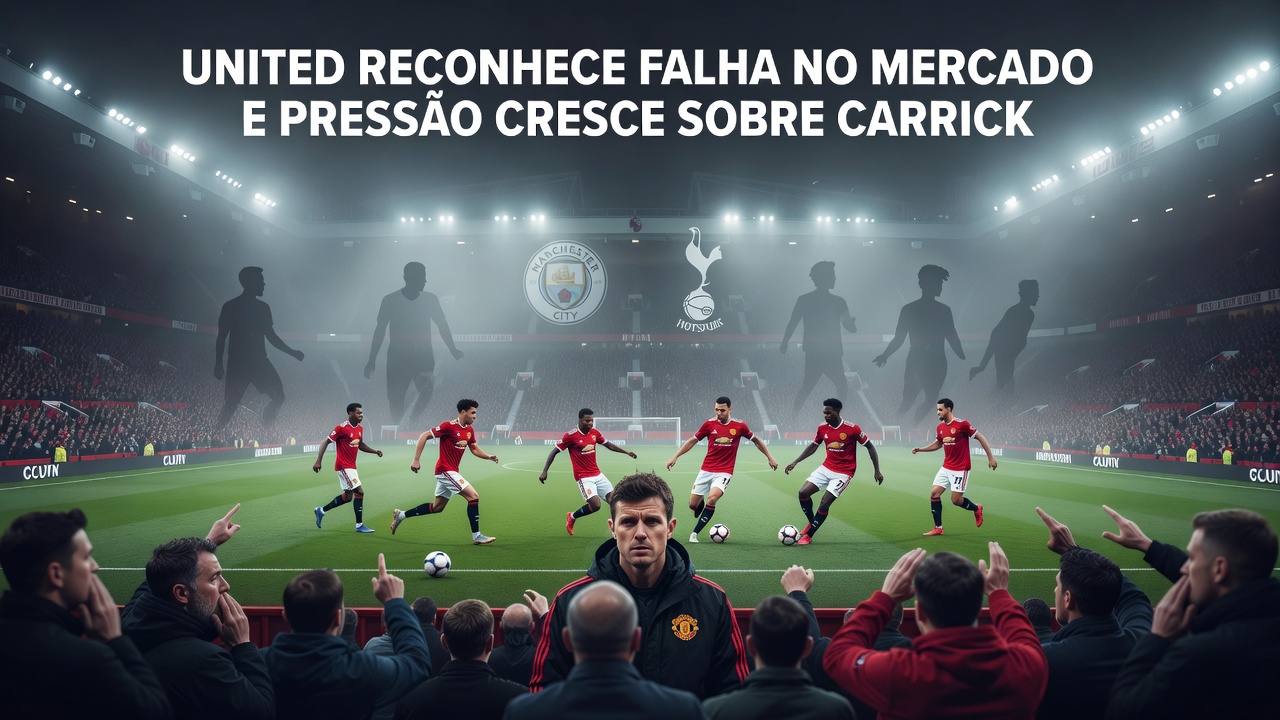 United Reconhece Falha no Mercado e Pressão Cresce Sobre Carrick