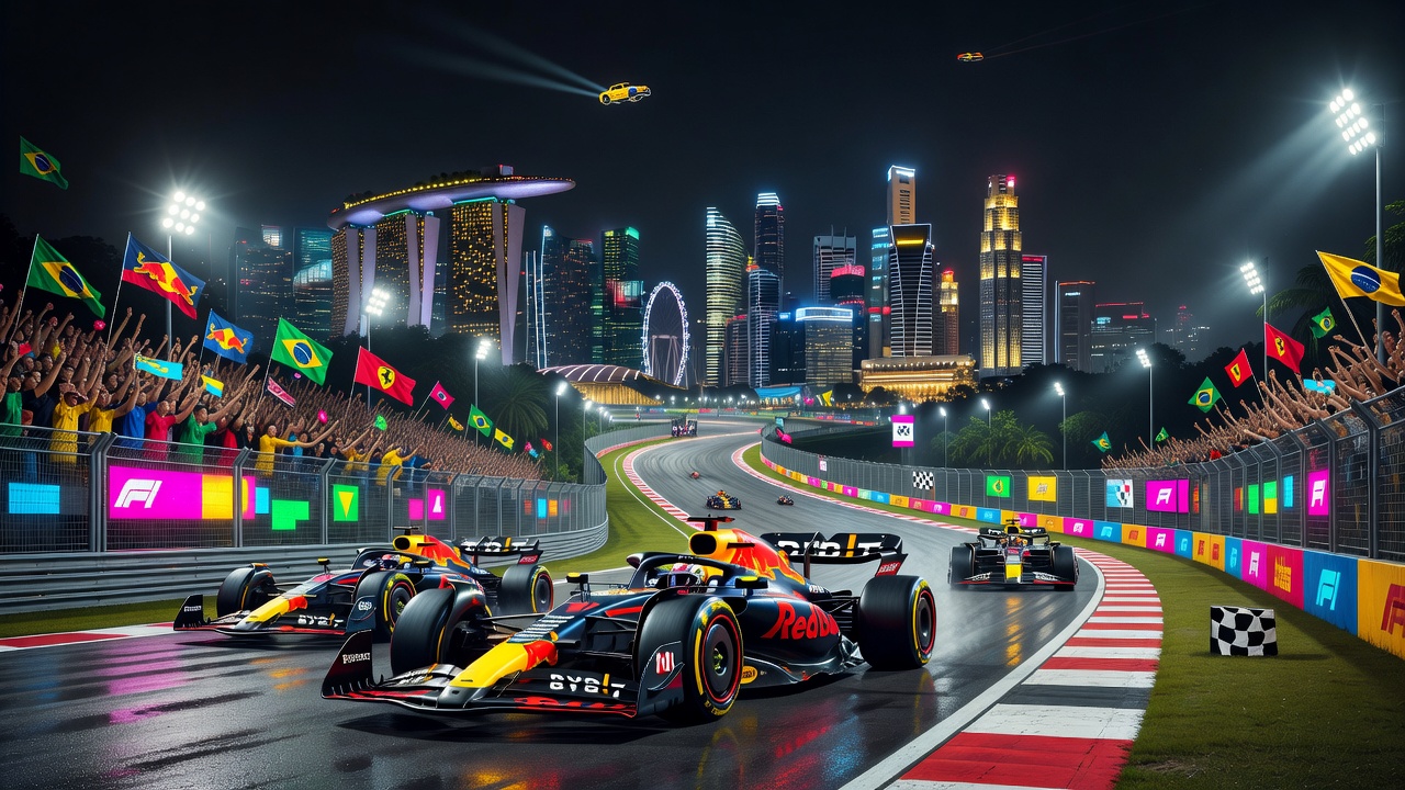 Verstappen Larga na Pole em Singapura; Veja Onde Assistir