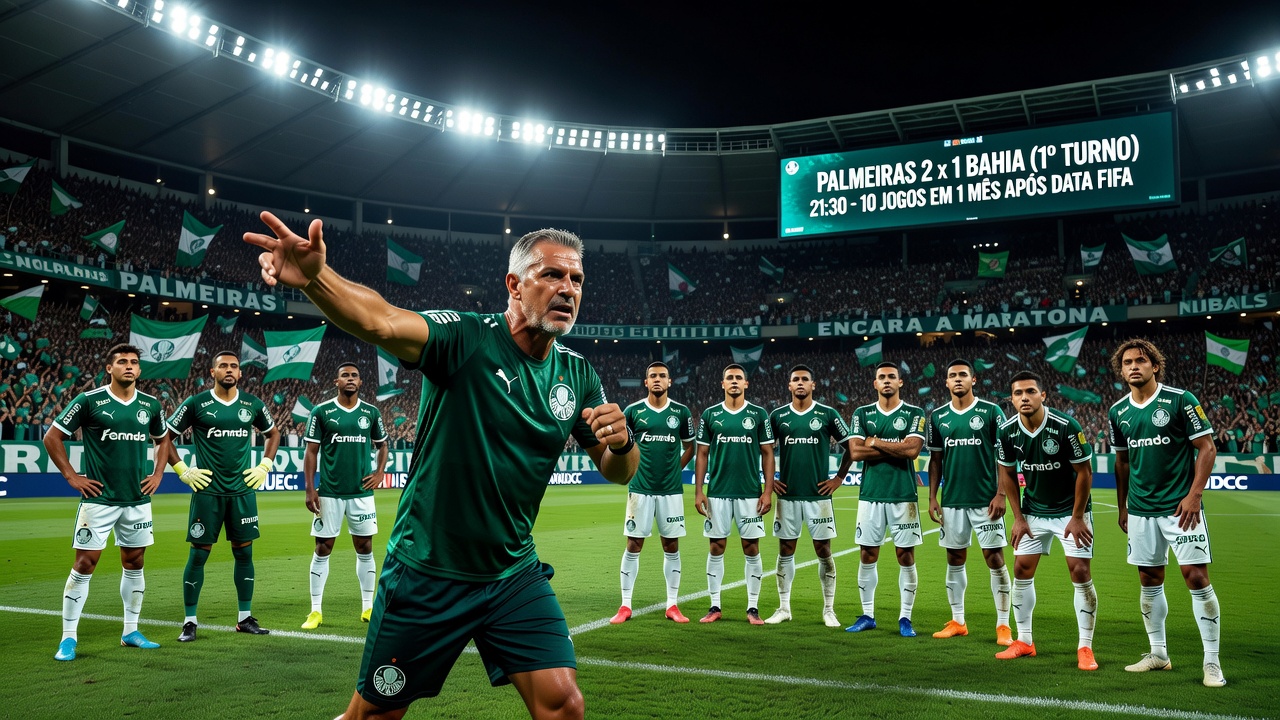 Palmeiras Encara Maratona Decisiva Após Pausa da Data Fifa