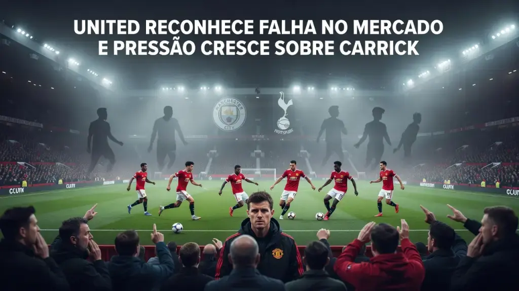 United Reconhece Falha no Mercado e Pressão Cresce Sobre Carrick