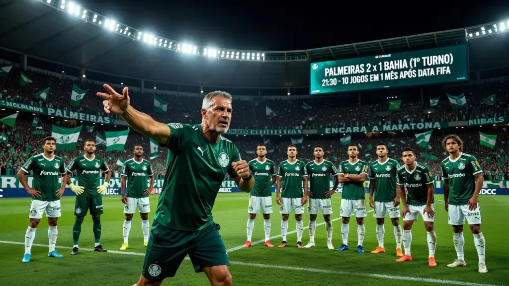 Palmeiras Encara Maratona Decisiva Após Pausa da Data Fifa